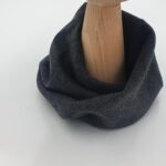 Komin prążkowany zakręcony antracyt