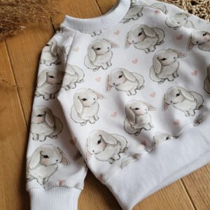 Bluza dziewczęca w króliczki