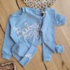 Komplet dziecięcy brudny niebieski Baby Boy