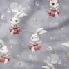 Dream bunny szarość