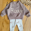 Bluza dziecięca roar i legginsy prążkowane