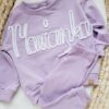 Bluza z napisem Marianka lawenda