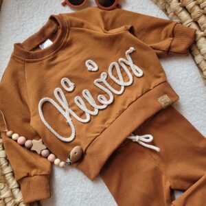 Bluza z napisem Oliwier cynamon