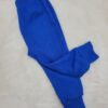 Legginsy dla dziecka prążek niebieskie