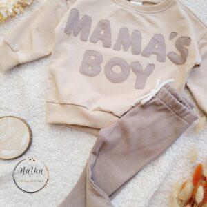 Komplet bluza i legginsy cappucino