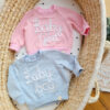 Bluza dla dziewczynki z napisem Baby Girl - kolory - obrazek 3