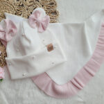 Komplet dla dziewczynki ecru