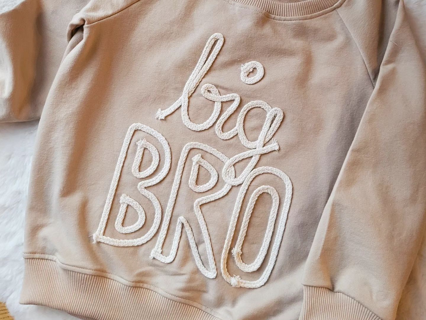 Bluza big bro jasny beż