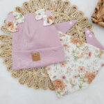 Komplet dla dziewczynki Flora pastelowy róż