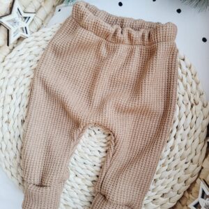 Spodnie dziecięce karmel