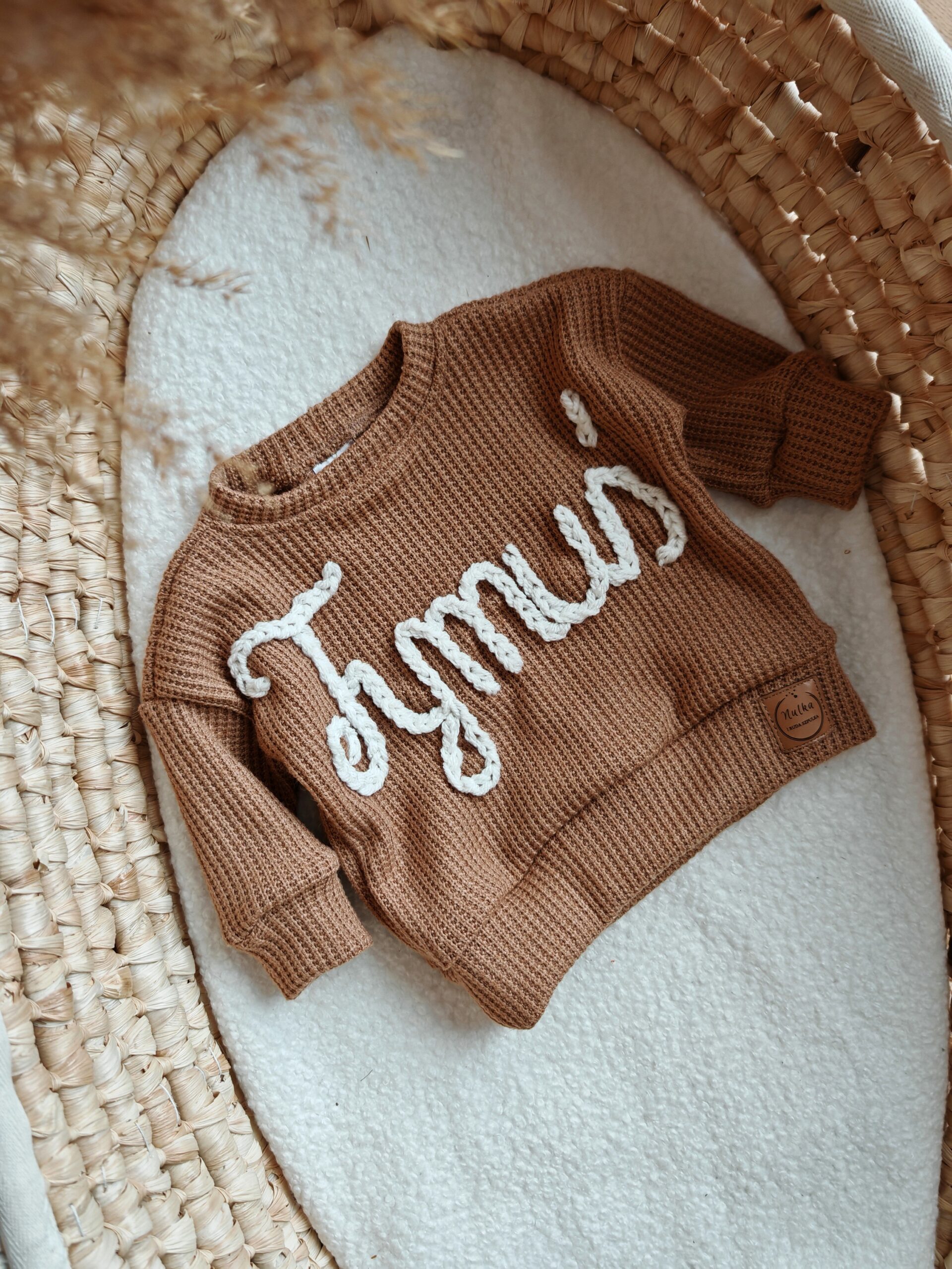 Sweterek karmel Tymuś