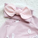 Opaska pin up biały maczek pastelowy róż