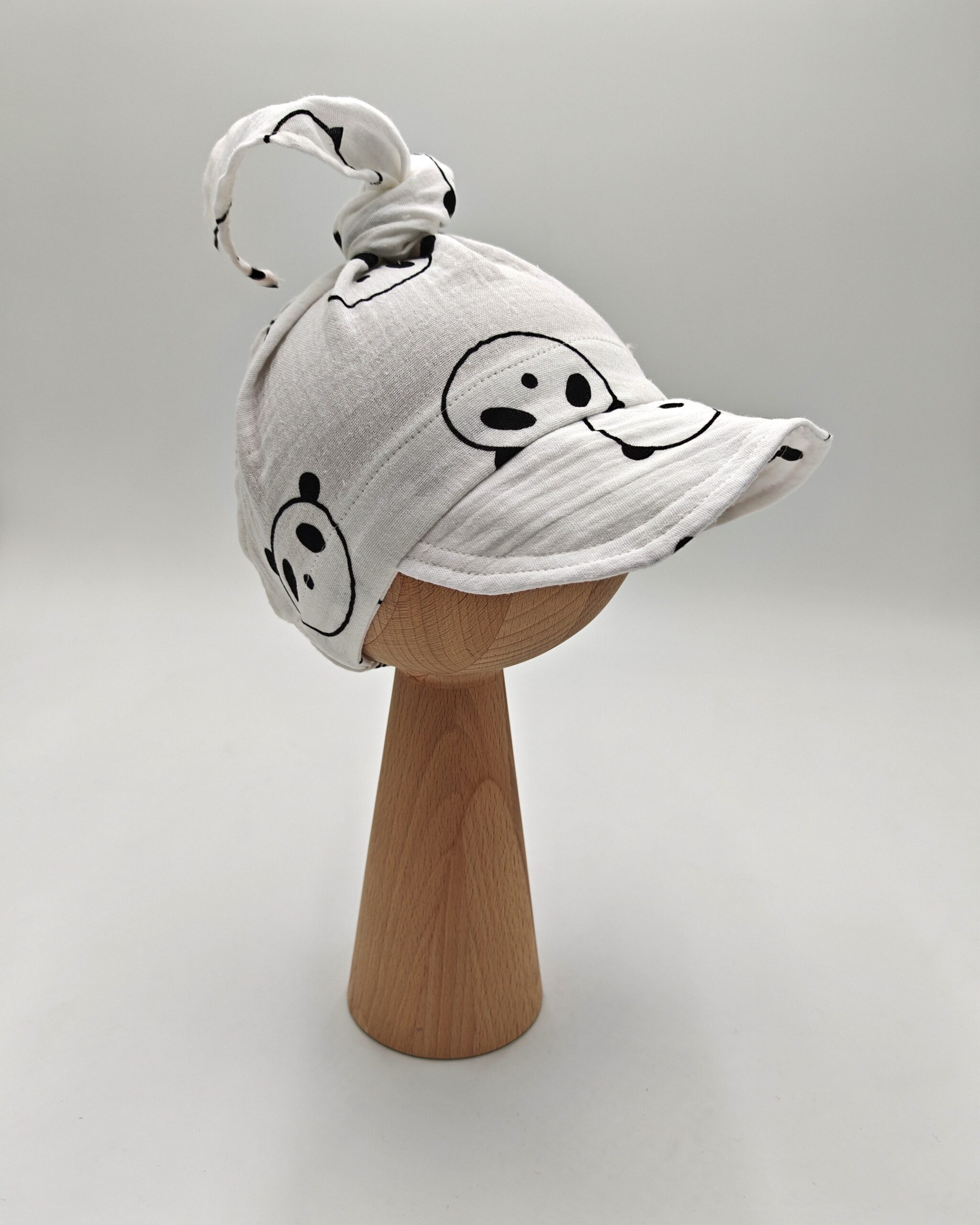 Muślinowa chustka dla chłopca Pandy