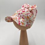 Muślinowa chustka dla dziewczynki Kolorowe kwiaty