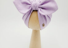 Turban dla dziewczynki pin-up lawenda