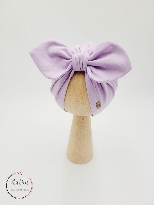 Turban dla dziewczynki pin-up lawenda