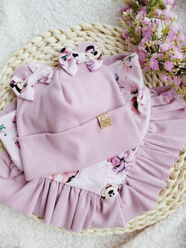 Komplet-dla-dziewczynki-chusta-z-falbanka-Minnie-pastelowy-roz-scaled-1.jpg