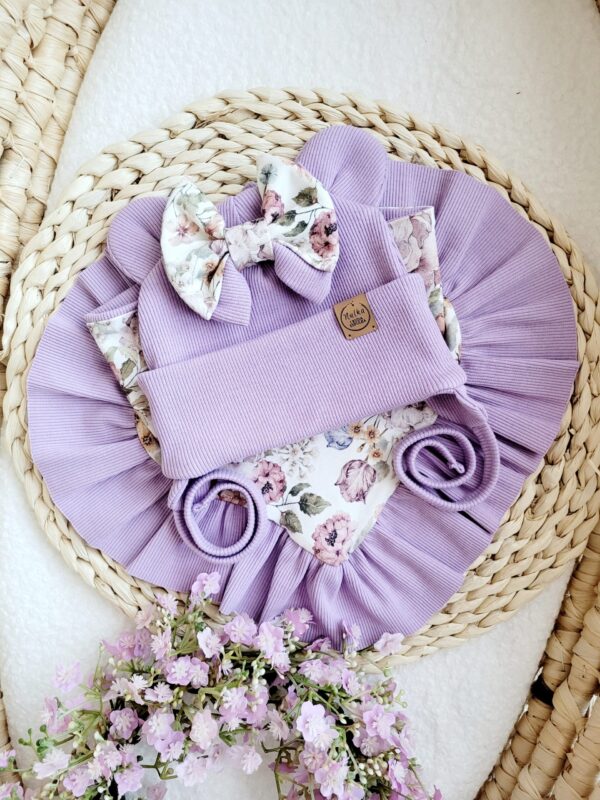 Komplet-wiazany-dla-dziewczynki-z-kokarda-Purple-garden-lawenda-scaled-1.jpg