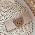 Opaska z misiem jasny beż