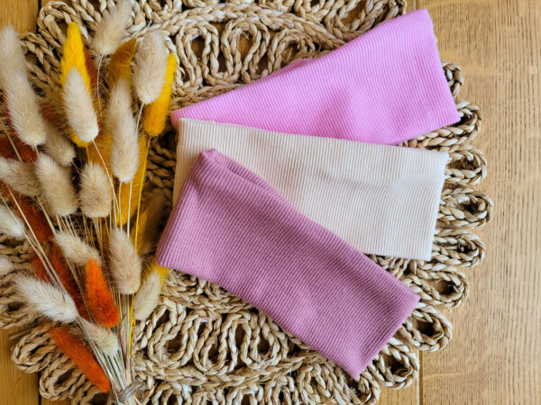 Opaski klasyczne prążkowane komplet