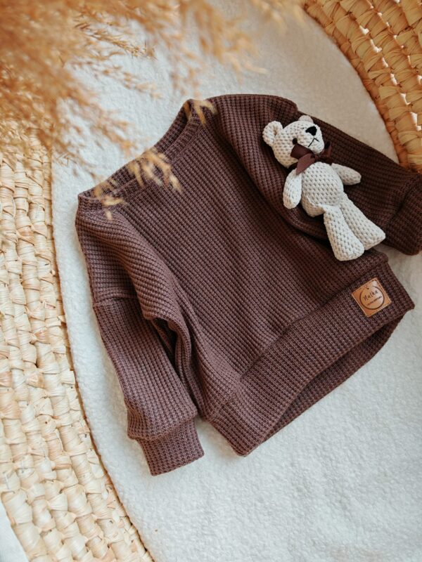 Sweterek dziecięcy cappucino