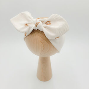 Opaska dla dziewczynki z kokardą pin-up Psie Łapki